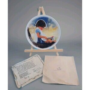 Vintage Donald Zolan's Children Plate Collection By Myself  Viletta 1980